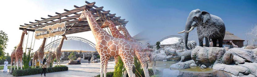 Bilhete de entrada para o Dubai Safari Park